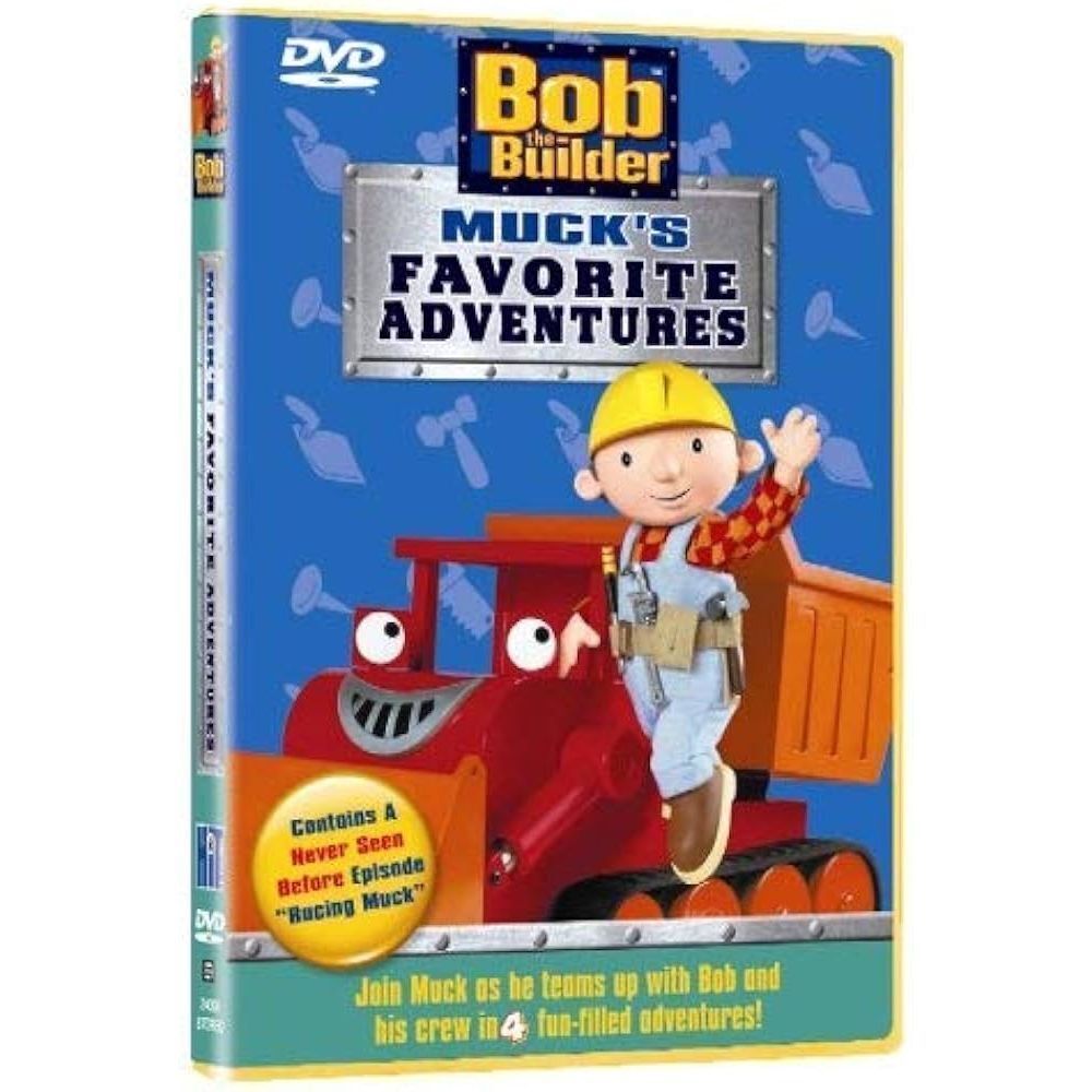 Brand New Bob The Builder Muck's Favorite Adventures DVD Sealed